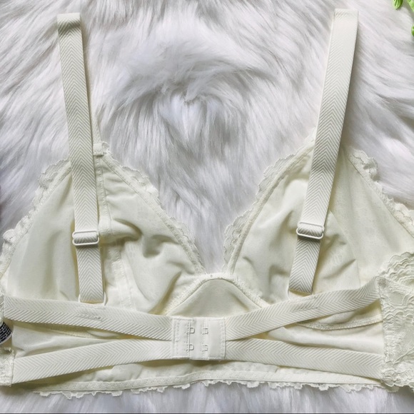 Free people ivory bralette NWT cream top lace - Picture 7 of 8